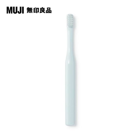 MUJI 無印良品 聚丙烯兒童牙刷藍.全長約135mm