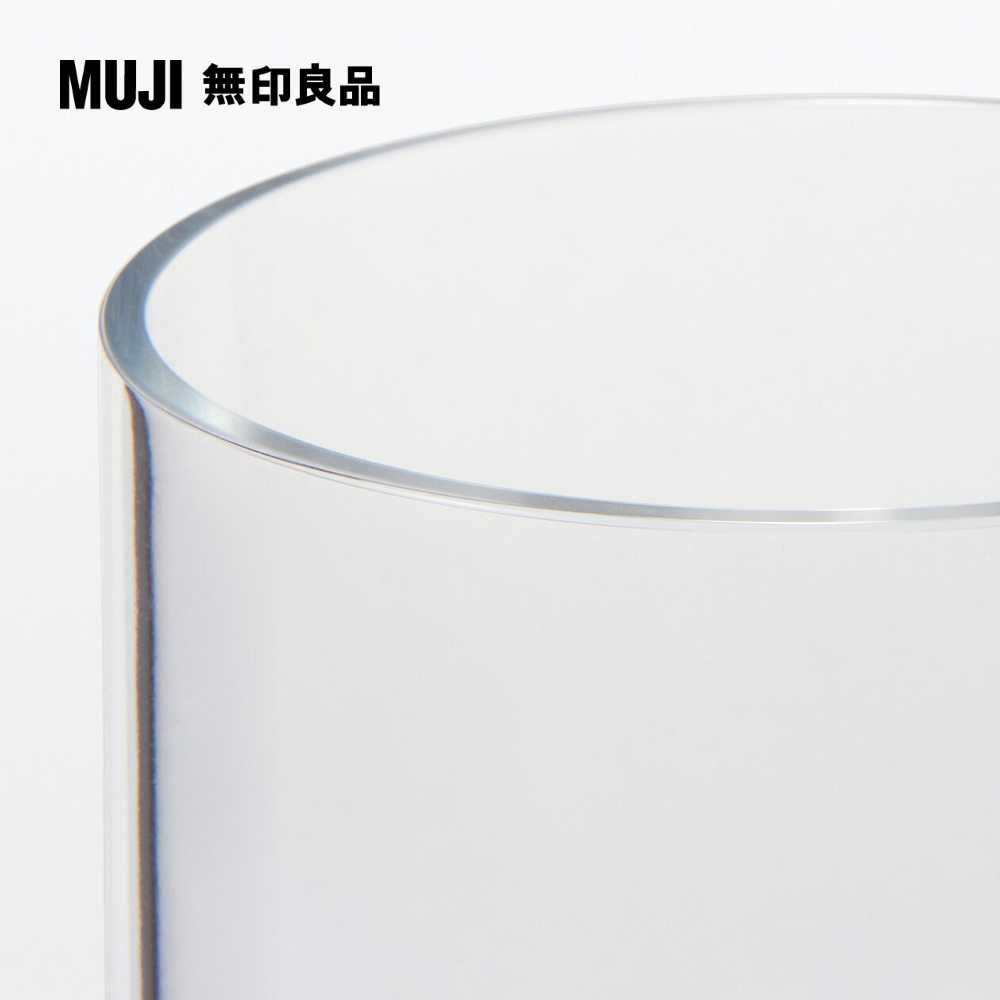 MUJI 無印良品 壓克力小物容器直徑約90x97mm