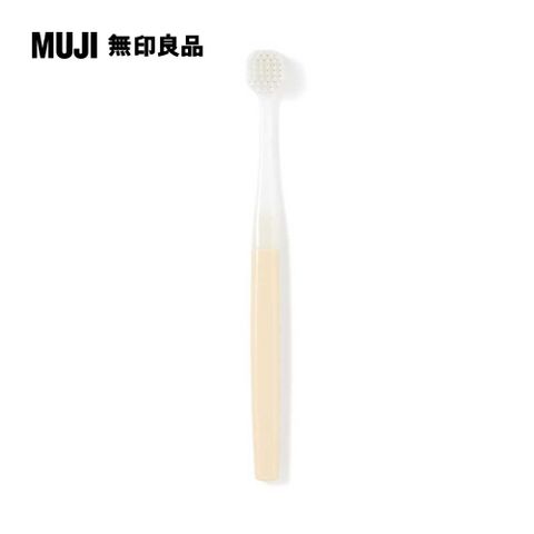 可替換刷頭的牙刷(寬刷頭)/黃.一般刷毛