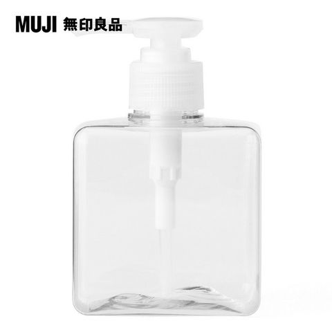 【MUJI 無印良品】PET補充瓶/透明.250ml