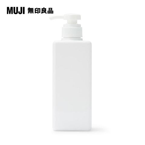 MUJI 無印良品 PET補充瓶白.600ml