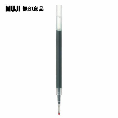 【MUJI 無印良品】自由換芯滑順膠墨筆芯/綠0.5mm