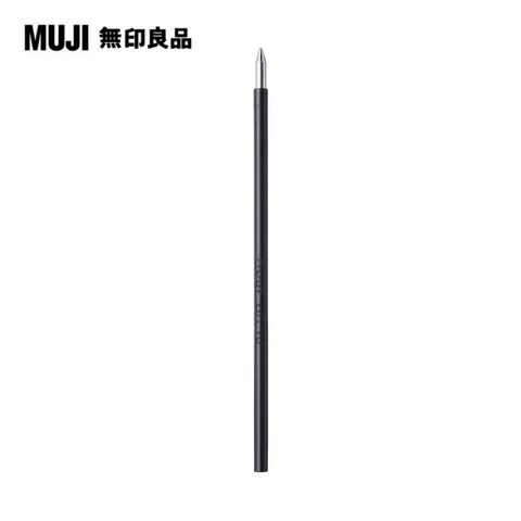 MUJI 無印良品 三角多色原子筆芯/黑