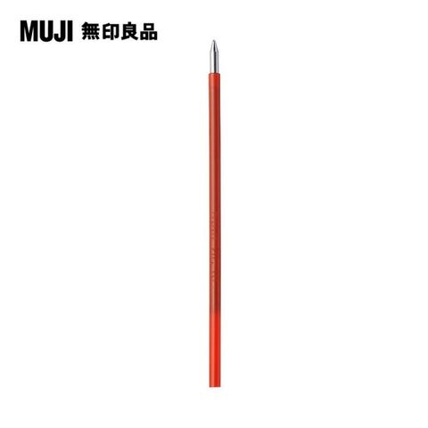 MUJI 無印良品 三角多色原子筆芯/紅