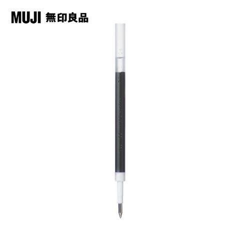 【MUJI 無印良品】自由換芯膠墨筆芯/紫0.5mm