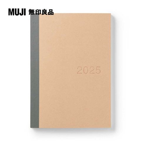 MUJI 無印良品 月週筆記本/202412開始/米.B6