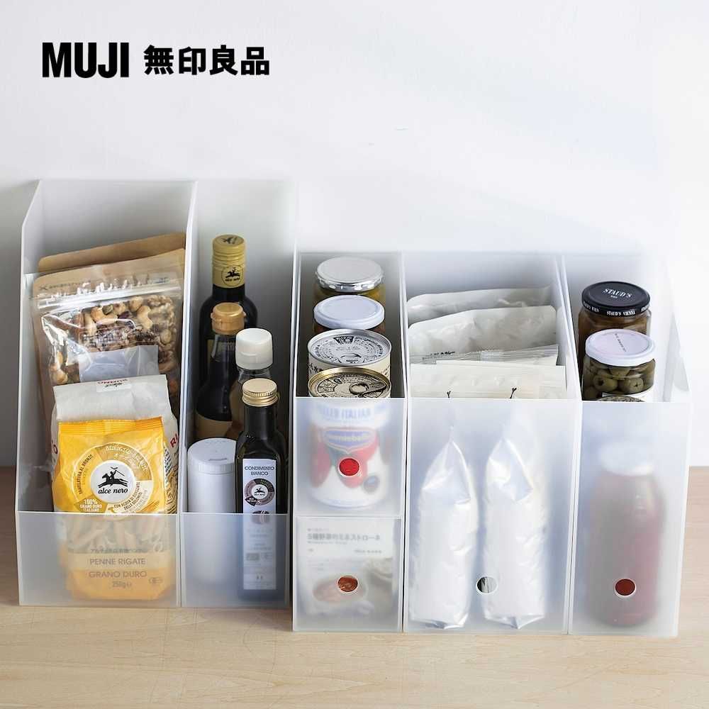 MUJI 無印良品 聚丙烯檔案盒.標準型.寬.A4約153224cm