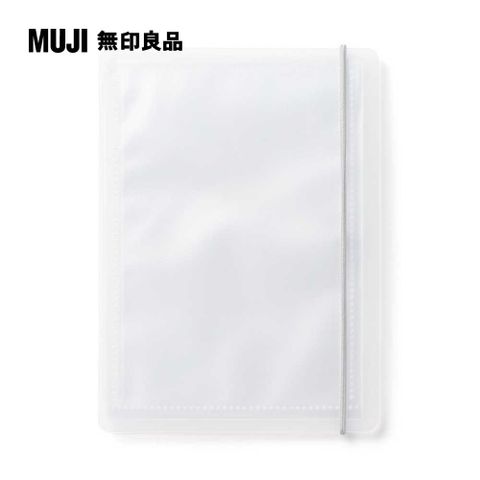 MUJI 無印良品 方便瀏覽全開型收藏卡夾(明信片尺寸)/12口袋(3行x4列)