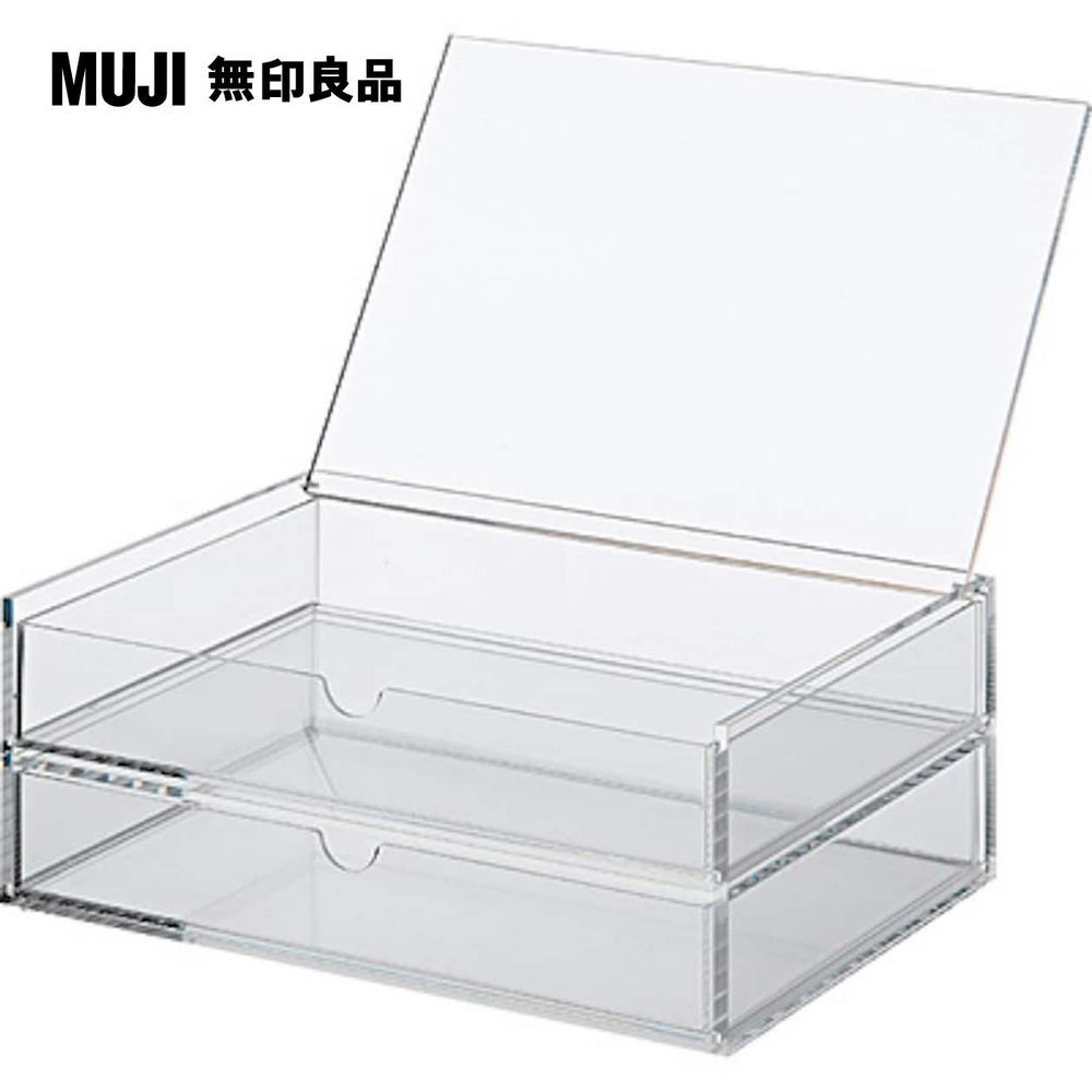 無印良品　MUJI\r
木製ハンガー15本セット MUJI 無印良品可堆疊壓克力盒/中.約25.2x12.6x8cm - PChome 24h購物