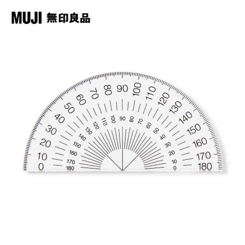 MUJI 無印良品 壓克力量角器1入