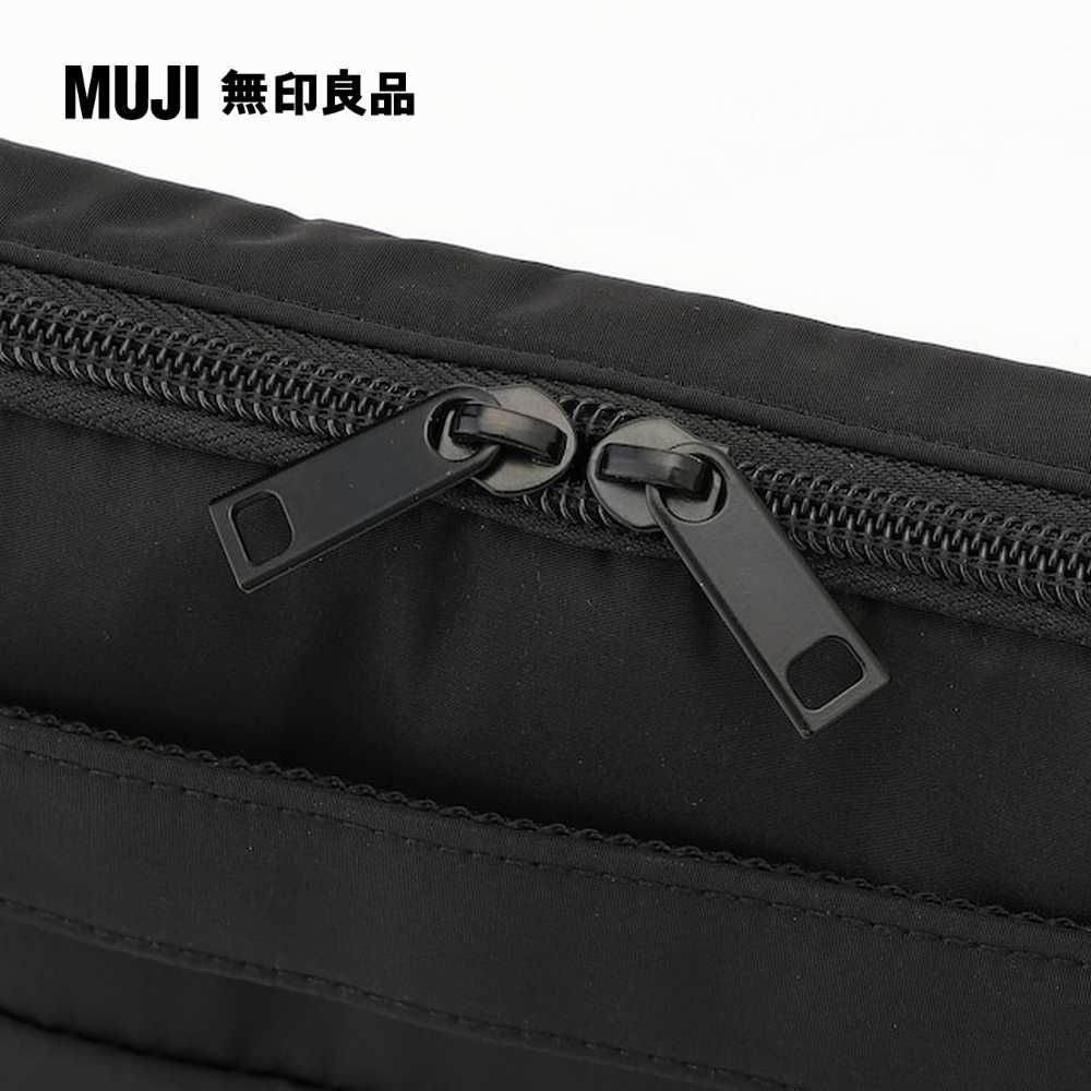 MUJI 無印良品 可以直接放入使用的電腦包/黑.A4尺寸用