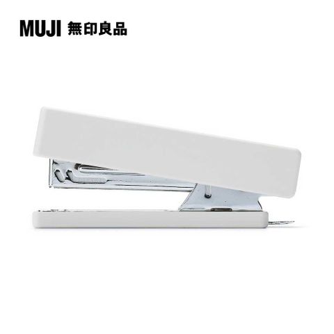 MUJI 無印良品 釘書機白灰/約寬90x深21x高40mm