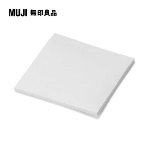 MUJI 無印良品 便利貼(整面可黏貼式)/7575.灰.30張