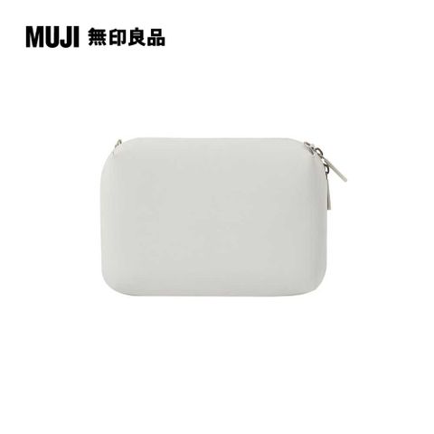 MUJI 無印良品 自由組合小物收納包.大/灰25187.8cm