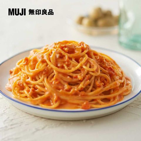 MUJI 無印良品 義大利麵醬 紅雪蟹番茄鮮奶油130g(1人份)