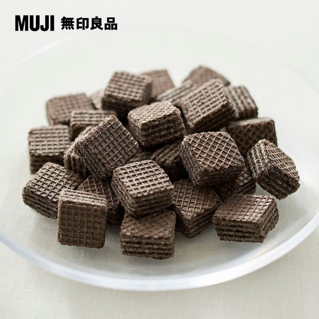 MUJI 無印良品 一口可可夾心酥_香草奶油風味(110g)