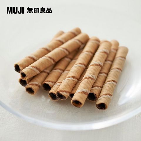 MUJI 無印良品 捲心酥_可可奶油風味(50g)