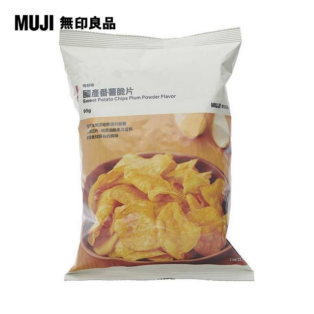 MUJI 無印良品 梅粉味番薯脆片