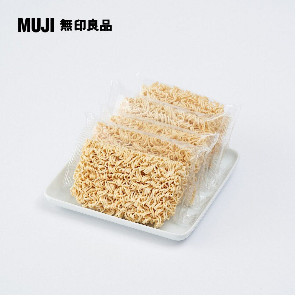 MUJI 無印良品 原味速食麵225g(45gx5)+即食迷你拉麵(柚子鹽風味)120g