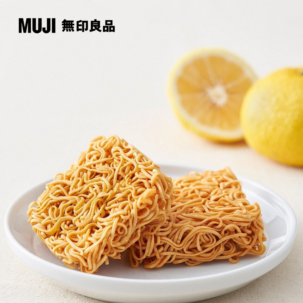 MUJI 無印良品 原味速食麵225g(45gx5)+即食迷你拉麵(柚子鹽風味)120g