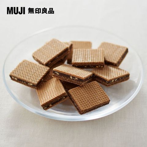 MUJI 無印良品 雙層夾心酥/花生可可/126g(S)