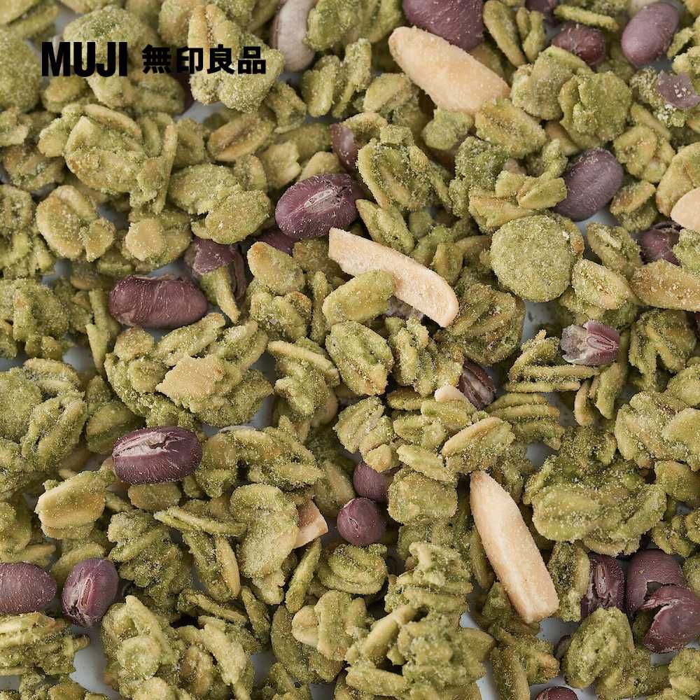 MUJI 無印良品 抹茶紅豆烘烤穀麥300g