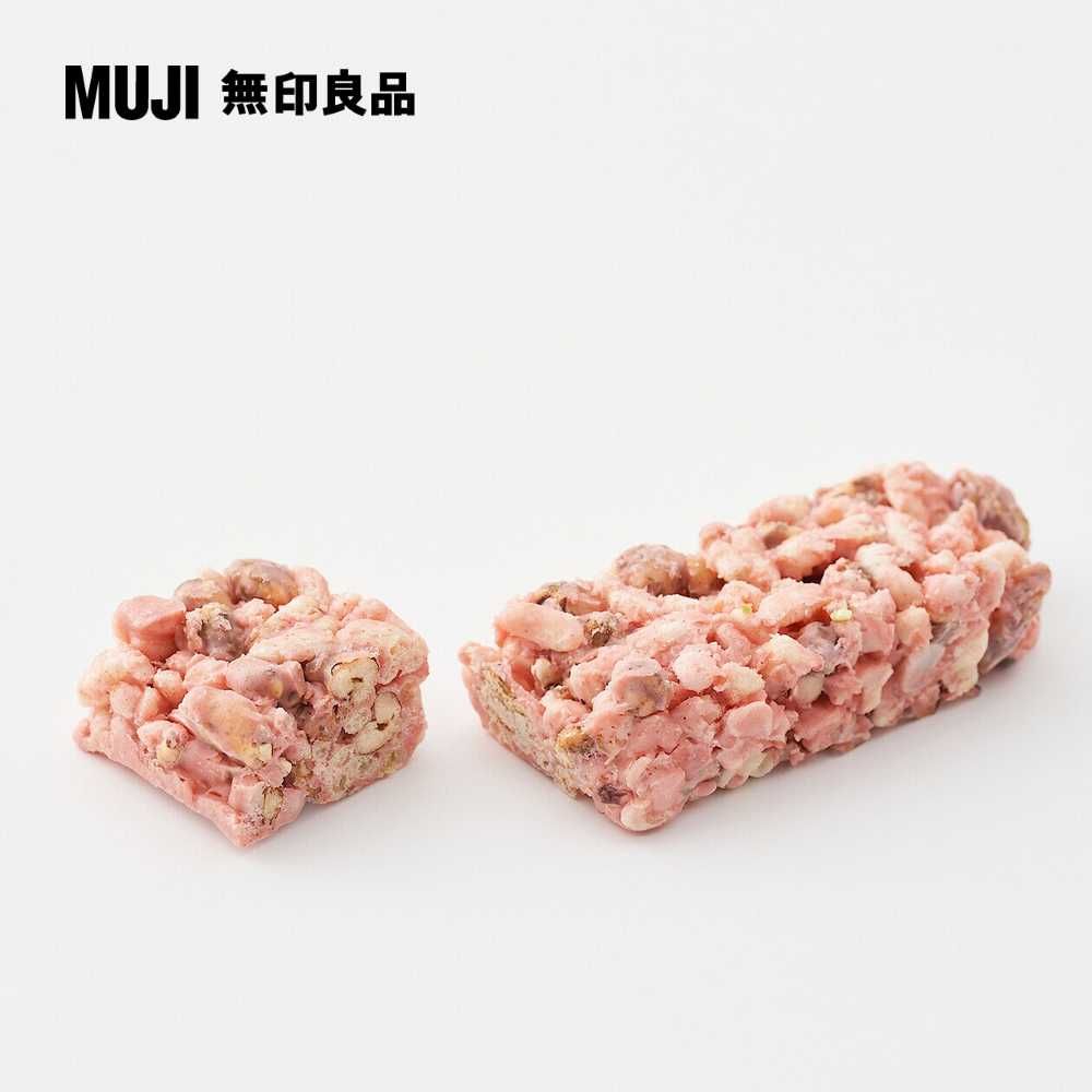 MUJI 無印良品 米果棒 草莓可可33g