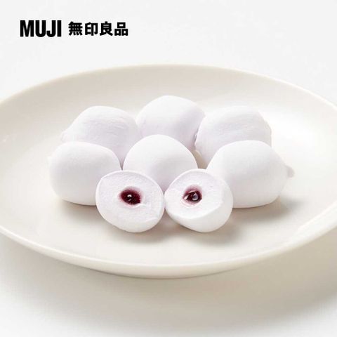 含餡棉花糖 藍莓80g【MUJI 無印良品】