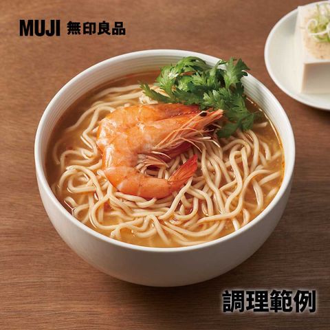 MUJI 無印良品 快煮麵 鮮蝦味噌湯麵125g(1人份)