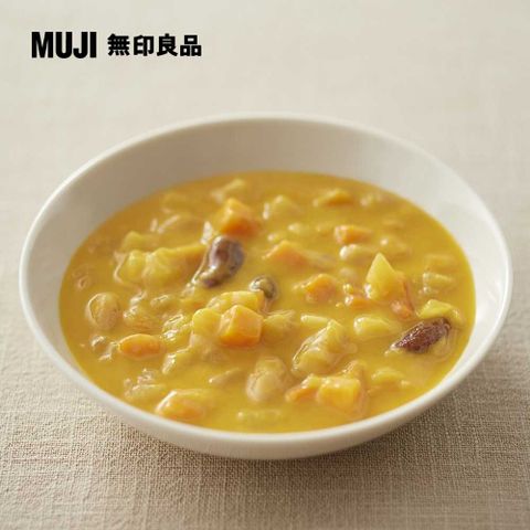 MUJI 無印良品 １／３日份蔬菜南瓜湯200g(1人份)