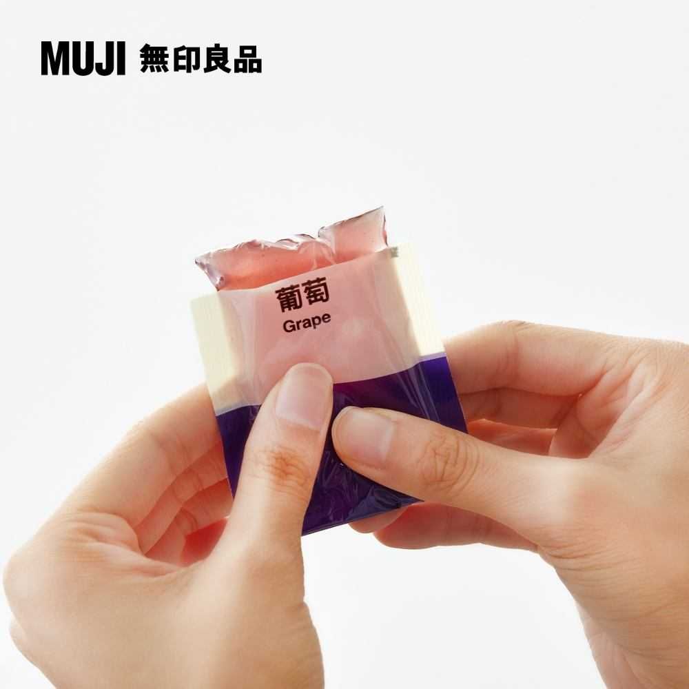 MUJI 無印良品 果凍 葡萄水蜜桃240g(20g12入)