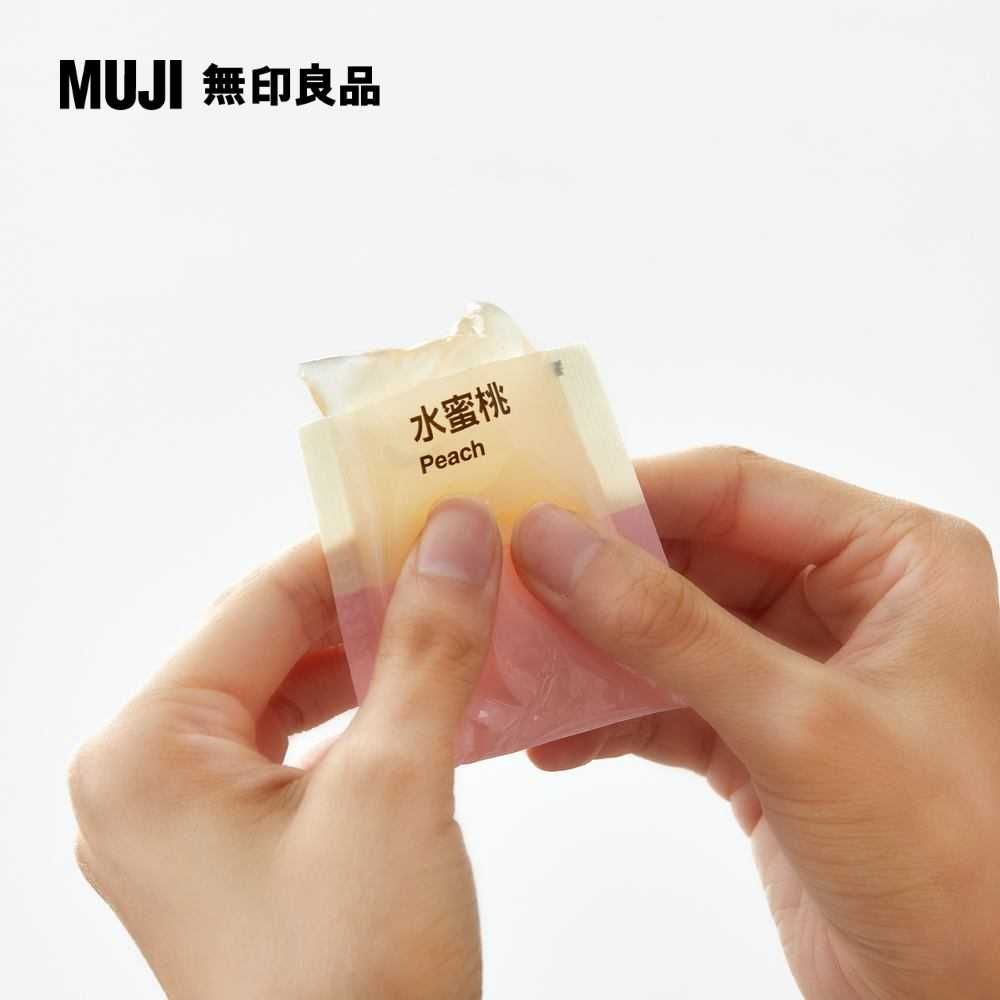 MUJI 無印良品 果凍 葡萄水蜜桃240g(20g12入)