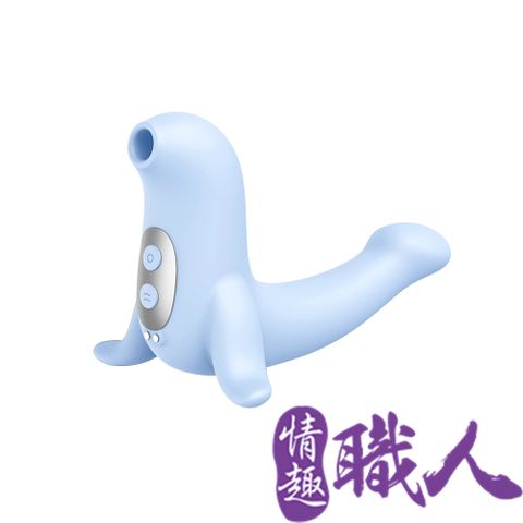 Sex Toys 【情趣職人】海寶 海豹寶寶吸吮跳蛋海天藍 情趣用品.情趣職人.吸吮器