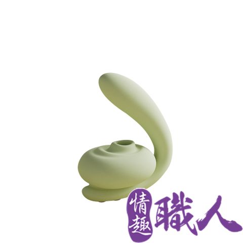 享要 【情趣職人】含豆 吸吮按摩器綠豆沙 情趣用品.情趣職人.吸吮器