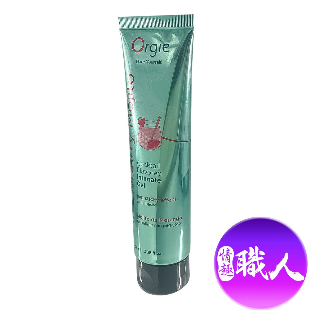 Orgie 【情趣職人】|Lube Tube Cocktail|潤滑凝膠 100ml 草莓雞尾酒風味