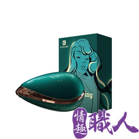 KISTOY K-King 秒愛浪潮 吸吮多頻震動按摩棒 跳蛋 吸吮器 情趣用品