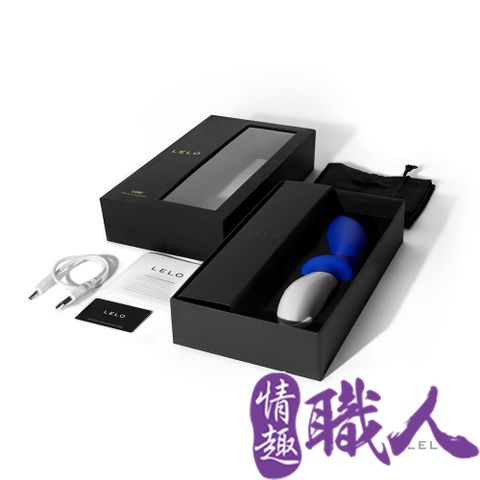 LELO 台灣澤豐總代理保固兩年瑞典 LOKI 洛基 G點前列腺按摩棒 寶石藍