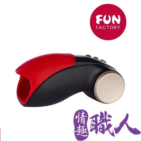 【情趣職人】德國FUN FACTORY 眼鏡蛇柯波拉 2代 男性自愛電動按摩器 紅黑 磁吸式充電 情趣用品.情趣職人.按摩器