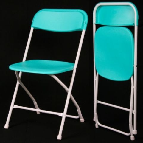 icandy X02折疊椅-湖水綠色 (6入)