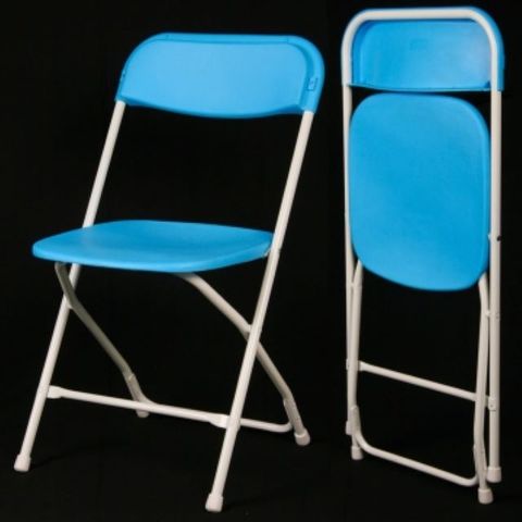 icandy X02折疊椅-藍色 (6入)