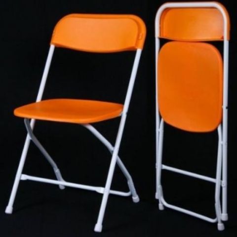icandy X02折疊椅-橘色6入
