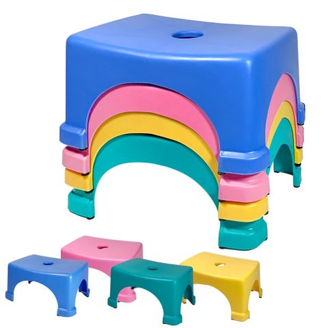 小Q椅/塑膠椅/椅凳(3入組)