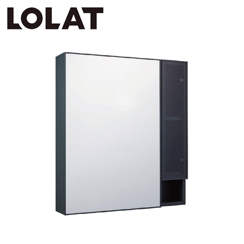 LOLAT 60公分鋁合金鏡櫃 鏡箱 收納箱 內有哈哈鏡(MA501)
