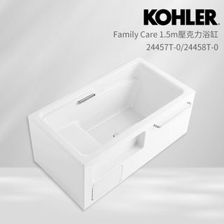 【KOHLER】Family Care 1.5m 壓克力獨立式整體化浴缸