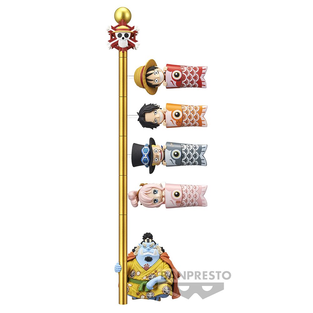 BANDAI 萬代 代理版   景品 WCF 航海王 海賊王 ONE PIECE 鯉魚旗 一套五款