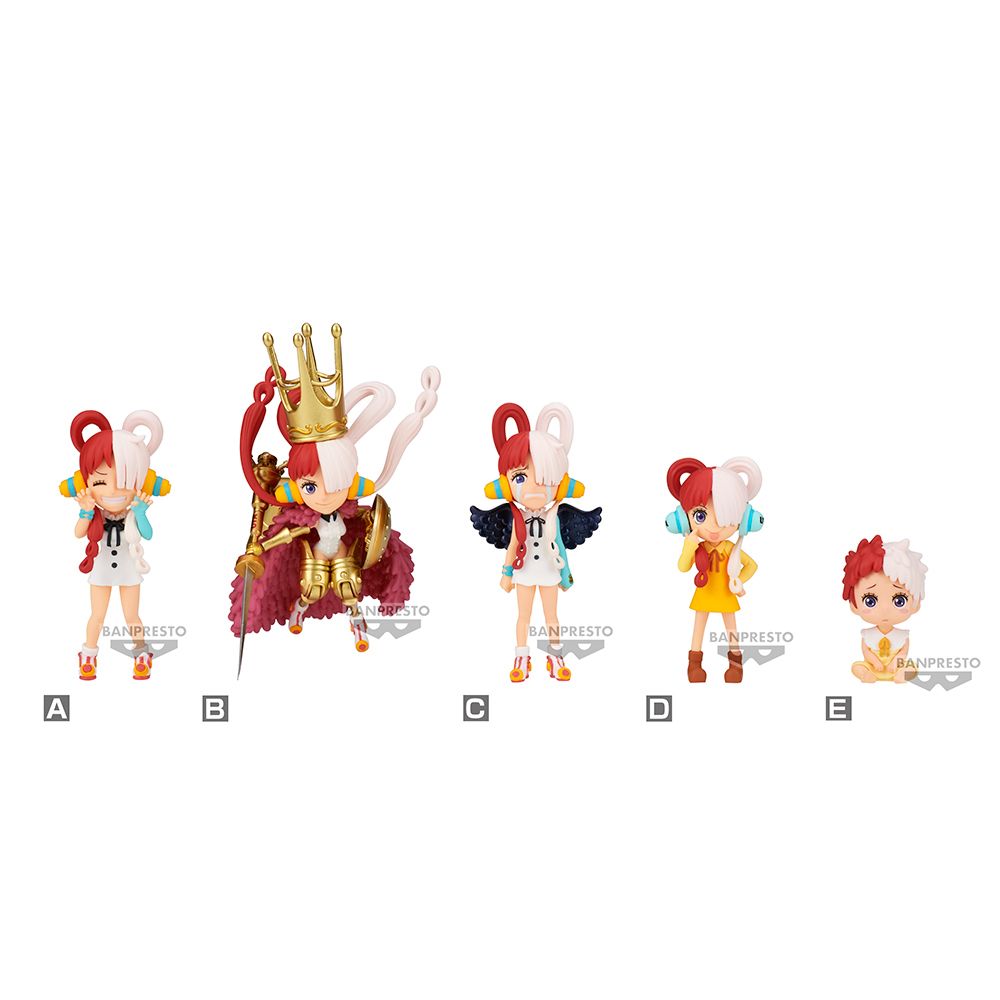 BANPRESTO 萬代 景品 WCF 航海王 海賊王 劇場版:紅髮歌姬 美音 COLLECTION 一套五款