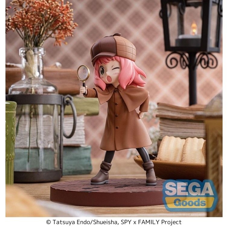 SEGA TOYS 代理版 SEGA 景品 間諜家家酒 LUMINASTA 安妮亞佛傑 偵探服 公仔