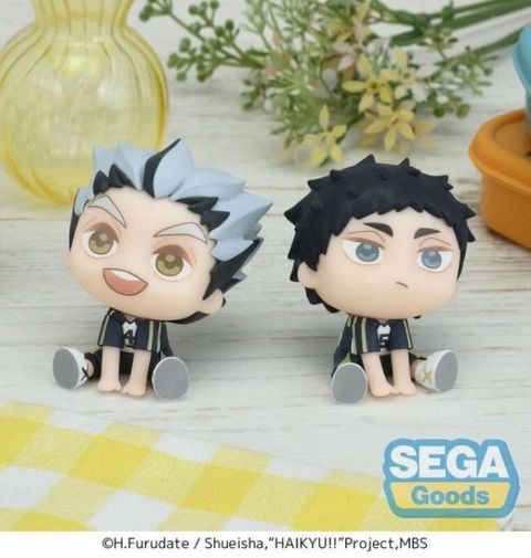 SEGA 排球少年 坐姿公仔 木兔光太郎＆赤葦京治