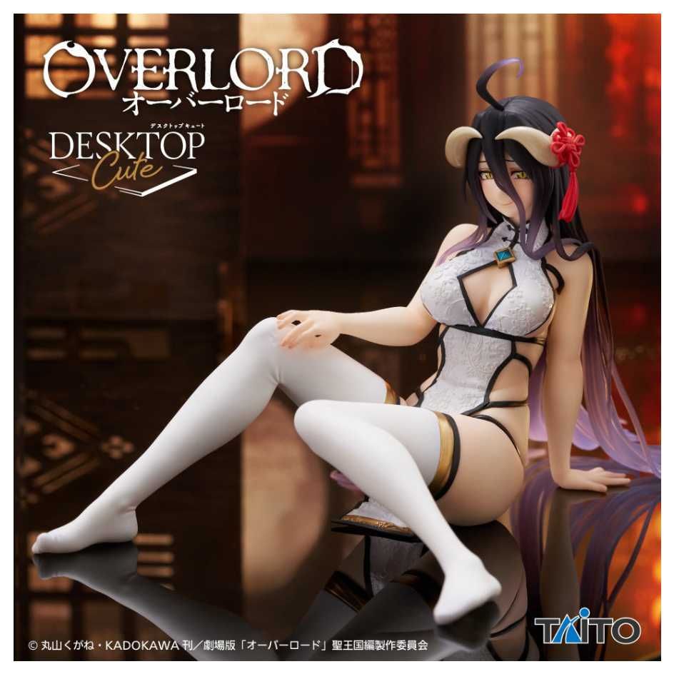 TAITO 景品 桌面可愛 Overlord 不死者之王 雅兒貝德 旗袍Ver.