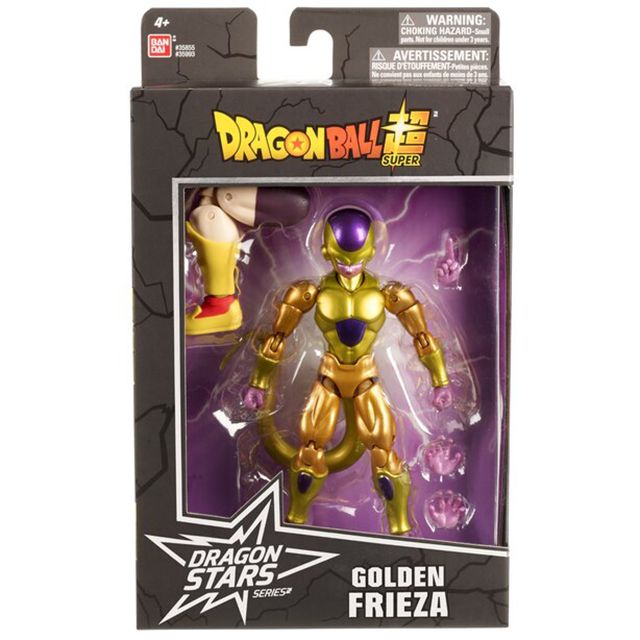 BANDAI 萬代   七龍珠 DRAGON STARS 可動公仔 6吋 黃金弗利沙 FRIEZA